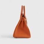 Hermès Birkin 25 Togo Orange Palladium Hardware - Image 3