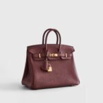 Hermès Birkin 25 Togo Rouge Sellier Retourne Gold Hardware