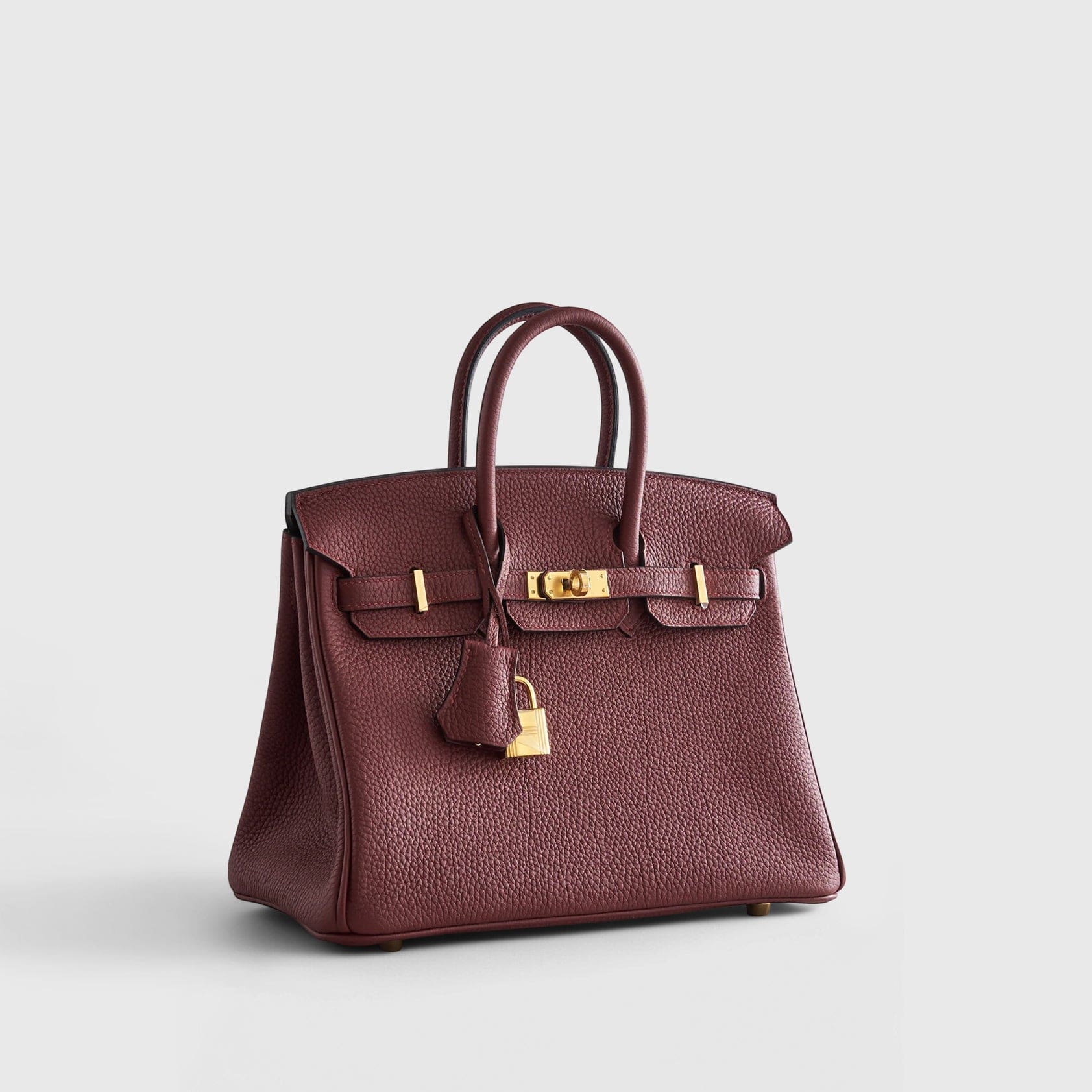 HermesBirkin25TogoRougeSellierRetourneGoldHardware132a Hermès Birkin 25 Togo Rouge Sellier Retourne Gold Hardware - Image 1