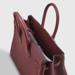 Hermès Birkin 25 Togo Rouge Sellier Retourne Gold Hardware - Image 4