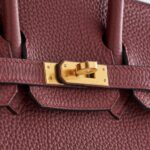 Hermès Birkin 25 Togo Rouge Sellier Retourne Gold Hardware - Image 6