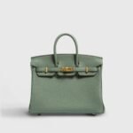 Hermès Birkin 25 Togo Vert Amande Gold Hardware Retourne - Image 2