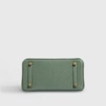 Hermès Birkin 25 Togo Vert Amande Gold Hardware Retourne - Image 6