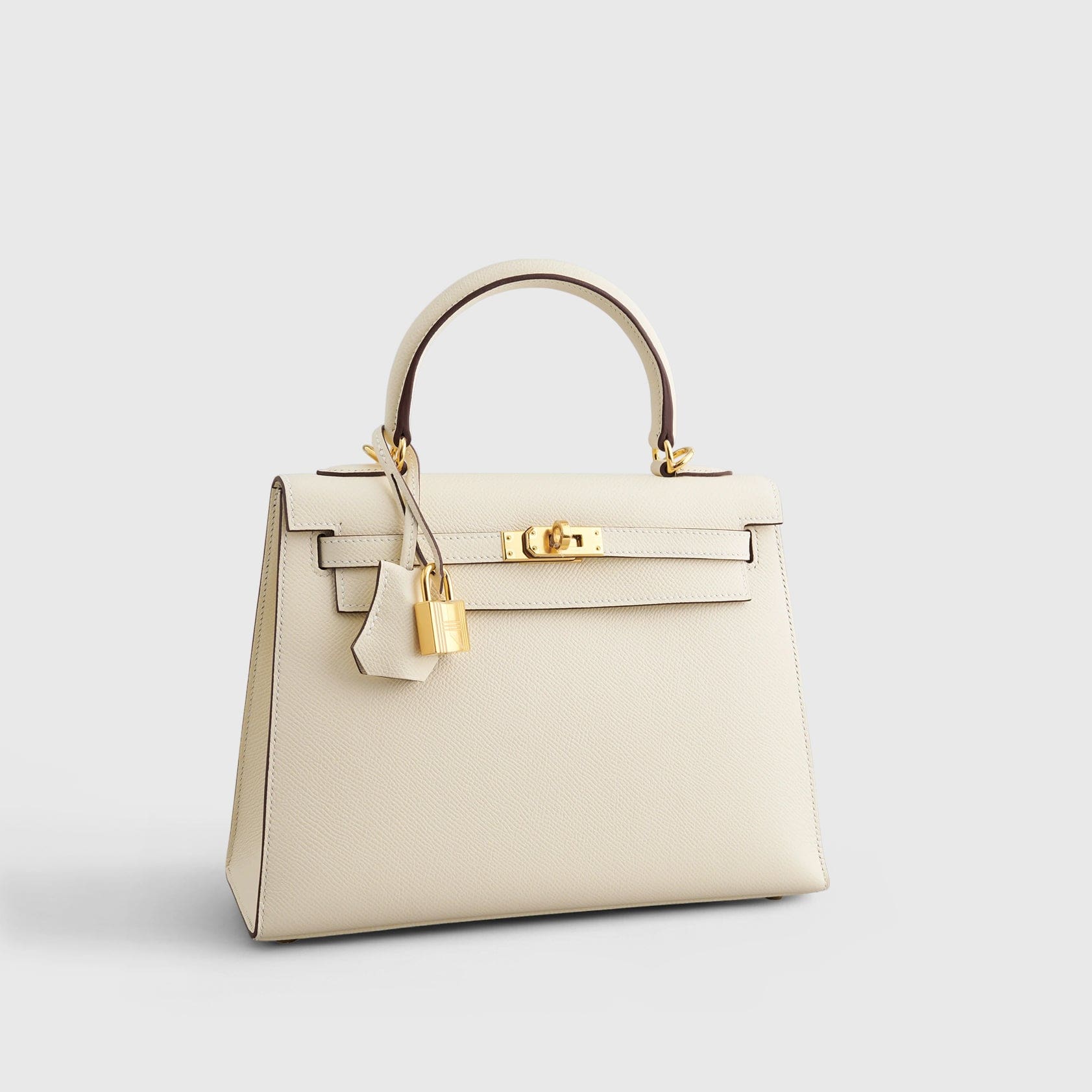 HermesKelly25EpsomNataSellierGoldHardware200a Hermès Kelly 25 Epsom Nata Sellier Gold Hardware - Image 1