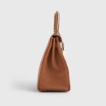 Hermès Kelly 28 Togo Gold Retourne w/Nata Strap Gold Hardware - Image 5