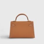 Hermès Kelly Mini Epsom Gold Sellier Gold Hardware - Image 3