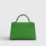 Hermès Kelly Mini Epsom Vert Yucca Sellier Gold Hardware - Image 3