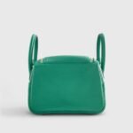 Hermès Lindy 20 Clemence Vert Vertigo Gold Hardware - Image 3