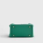 Hermès Lindy 20 Clemence Vert Vertigo Gold Hardware - Image 5