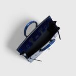 Hermès Birkin 25 Shiny Nilo Blue Sapphire Palladium Hardware - Image 4