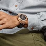 Audemars Piguet Royal Oak 25977OR.OO.D002CR.01 Chronograph Tourbillon Rose Gold Black Dial - Image 2