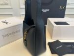Saint Laurent LE 5 À 7 supple baby in grained leather - Image 13