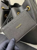 Saint Laurent PARIS VII small hobo in grained leather - Image 9