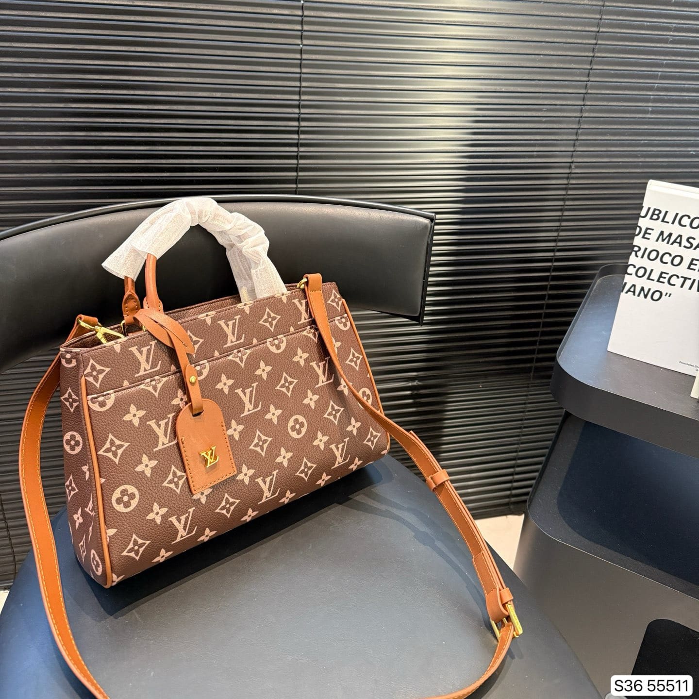 IMG_3163 Louis Vuitton Sully PM leather handbag - Image 1