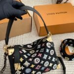 Louis Vuitton bling bling embroidered beaded studded fabric double box