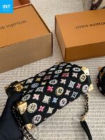 Louis Vuitton bling bling embroidered beaded studded fabric double box - Image 7