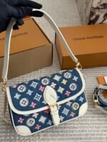 Louis Vuitton bling bling embroidered beaded studded fabric double box