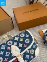 Louis Vuitton bling bling embroidered beaded studded fabric double box - Image 3