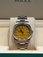 Rolex Oyster Perpetual 36 126000 Stainless Steel Yellow Dial - Image 2