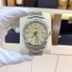 Rolex Oyster Perpetual 41 134300 Stainless Steel Dial Beige Dial (2025) - Image 2