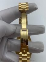Rolex Day-Date 40 228348RBR Yellow Gold Green Ombre Roman Numeral Dial Diamond Bezel (2024) - Image 4