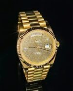 Rolex Day-Date 40 228238 Yellow Gold Diamond Pavé Dial (2025) - Image 5