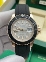 Rolex Yacht-Master 40 116655 Rose Gold Pave Diamond Dial (2020) - Image 2