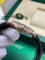Rolex Yacht-Master 40 116655 Rose Gold Pave Diamond Dial (2020) - Image 3