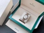 Rolex Lady-Datejust Silver Diamond Dial, Diamond Bezel, Steel & Gold, 279383RBR - Image 8