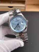 Rolex Land-Dweller 127336 Platinum Ice Blue Dial 36MM - Image 2
