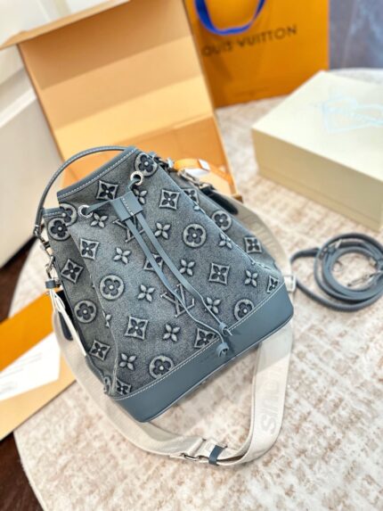 Louis Vuitton Denim Bucket Bag