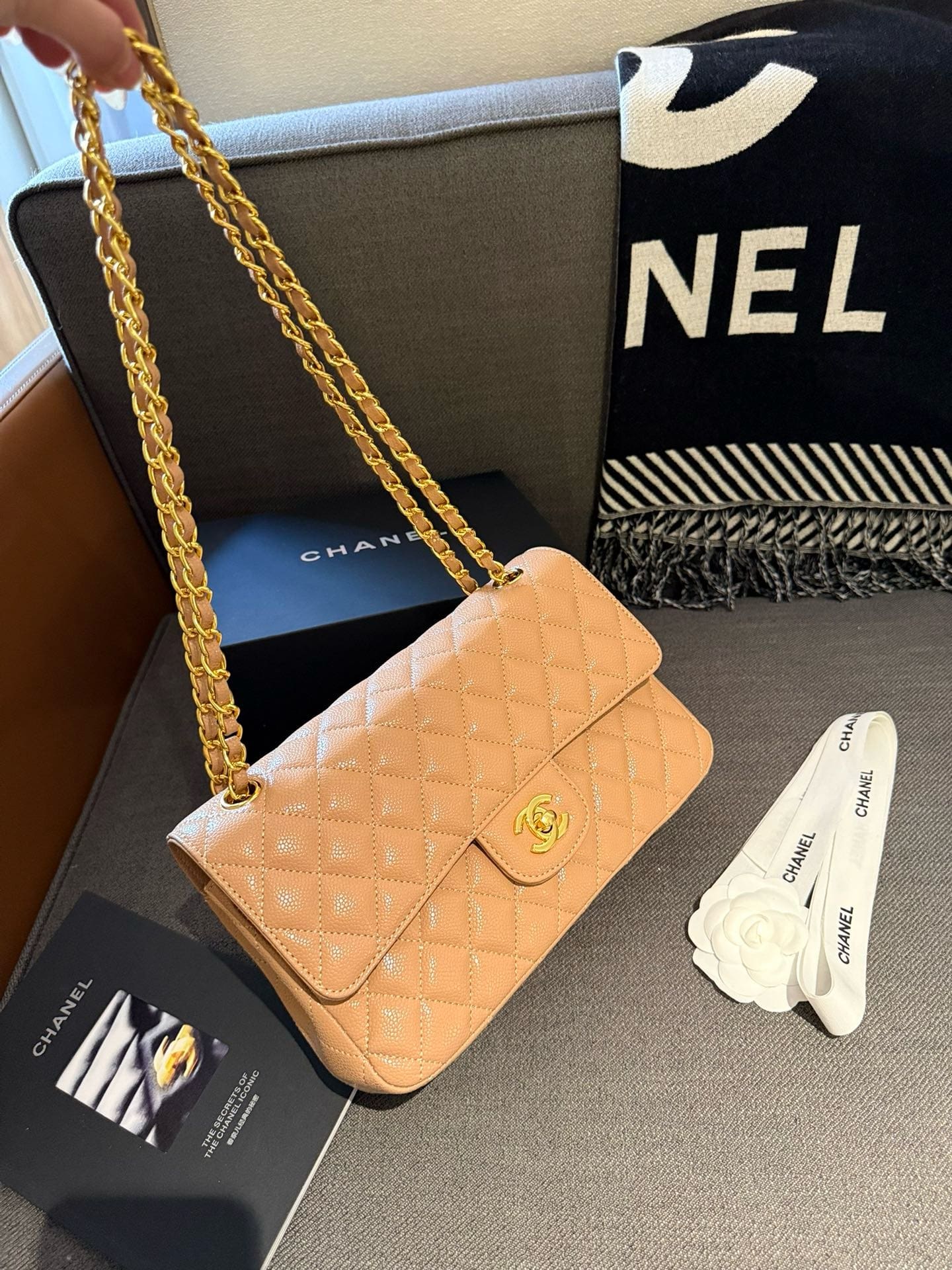 IMG_9753-1 Chanel CF Caviar Bag - Image 1