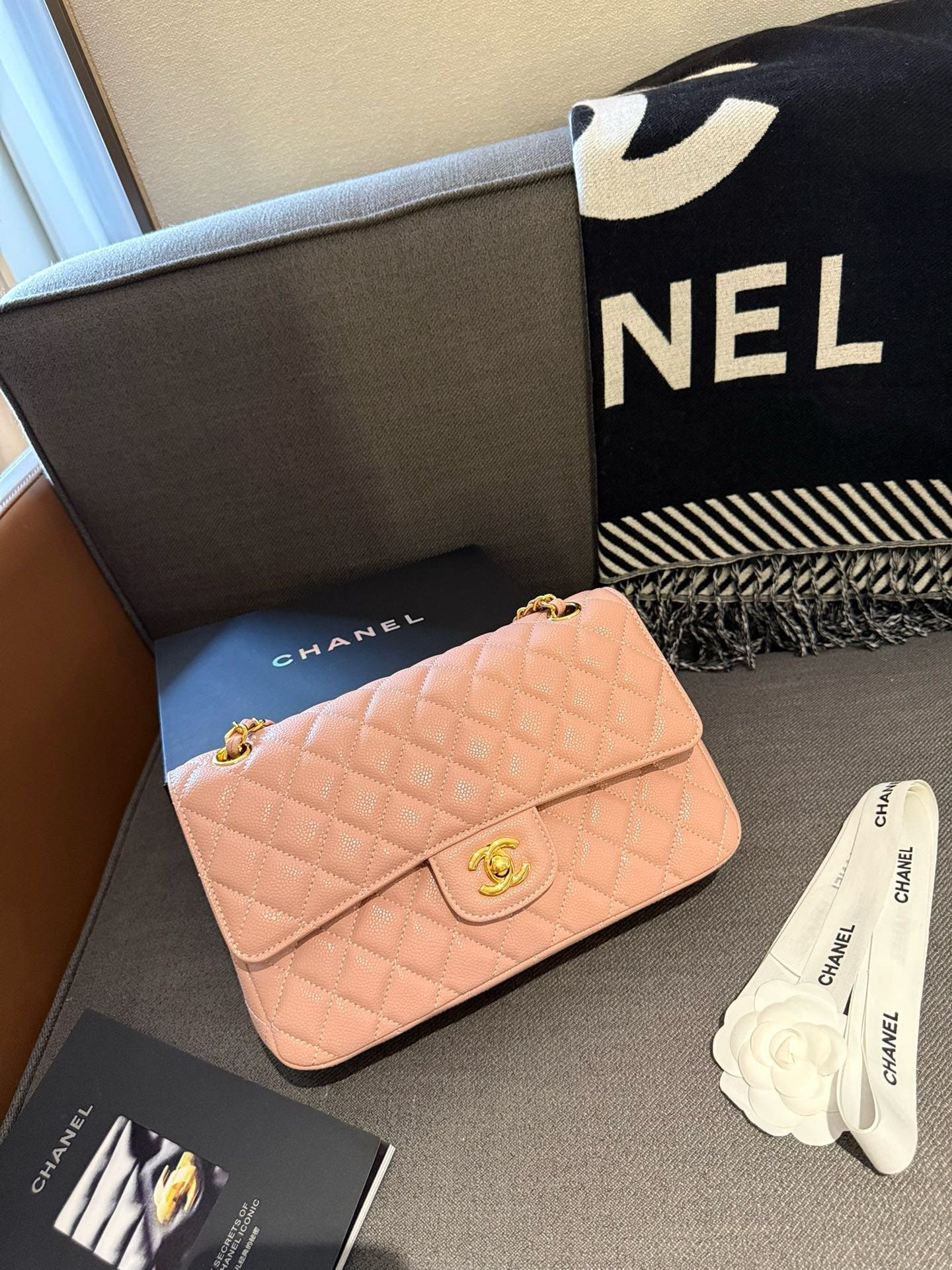 IMG_9758-1 Chanel CF Caviar Bag - Image 1