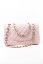 Chanel Medium Classic Double Flap Light Pink Caviar Light Gold Hardware - Image 5
