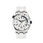 Audemars Piguet Royal Oak Offshore 15710ST.OO.A010CA.01 Diver Stainless Steel White Dial