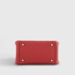 Hermès Lindy 20 Clemence Vermillon Palladium Hardware - Image 5