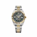 Rolex Datejust 41 126333 Yellow Gold Stainless Steel Wimbledon Slate Dial Oyster (2024)