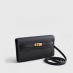 Hermès Kelly To Go Epsom Black Gold Hardware - Image 2