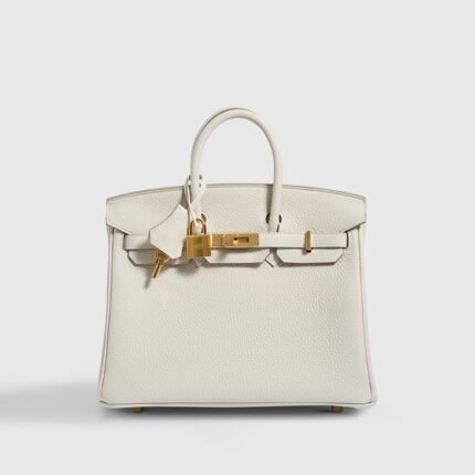 Hermès Birkin 25 Togo Craie Gold Hardware