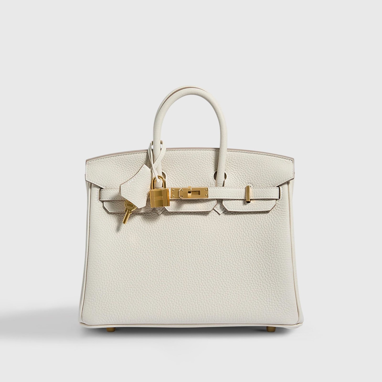 KNN5j1sP-109HermesBirkin25TogoCraieGoldHardware_1 Hermès Birkin 25 Togo Craie Gold Hardware - Image 1