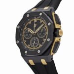 Audemars Piguet Royal Oak Offshore 26420CE.OO.A127CR.01 Chronograph Black Ceramic Yellow Gold Black Dial - Image 4