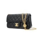 CHANEL 23S mini black AS4041 - Image 3