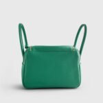 Hermès Lindy 26 Clemence Vert Vertigo Gold Hardware - Image 3
