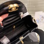 CHANEL MINI SHOPPING BAG BLACK - Image 6