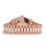 Rolex Day-Date 40 228235 Rose Gold Baguette Diamond Paved Dial - Image 5