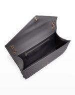 Saint Laurent Envelope Triquilt Large YSL Shoulder Bag in Grained Leather - Image 7