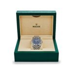 Rolex Datejust 41 126334 Stainless Steel Blue Diamond Dial Jubilee (2023) - Image 7