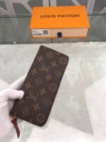 Louis Vuitton Monogram Canvas Clemence Wallet M60742 Fuchsia - Image 5