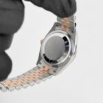Rolex Datejust 36 126231 Rose Gold Stainless Steel Black Diamond Dial - Image 11