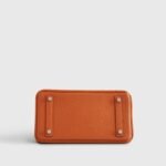 Hermès Birkin 25 Togo Orange Palladium Hardware - Image 4